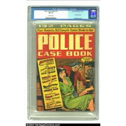 Giant Comics Editions #5 Police Case Book (St. John, 1949) CGC FN 6.0 Off-white pages....