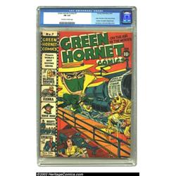Green Hornet Comics #7 (Harvey, 1942) CGC FN 6.0 Off-white to white pages. Robin Hood, the Blonde...