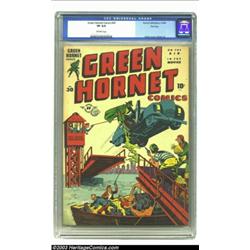 Green Hornet Comics #30 File Copy (Harvey, 1946) CGC VF 8.0 Off-white pages....