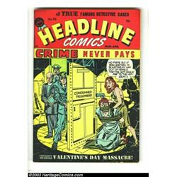 Headline Comics Group (Prize, 1947) Condition: Average VG+. While Simon and Kirby are famous for...