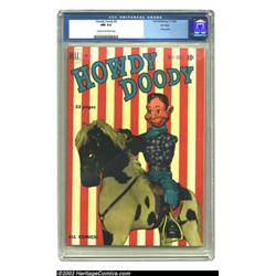 Howdy Doody #5 File Copy (Dell, 1950) CGC NM 9.4 Cream to off-white pages....