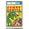 Image 1 : Jumbo Comics #10 (Fiction House, 1939) CGC VF 8.0 Off-white to white pages....