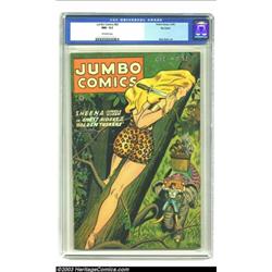 Jumbo Comics #82 Big Apple pedigree (Fiction House, 1945) CGC NM- 9.2 Off-white pages....