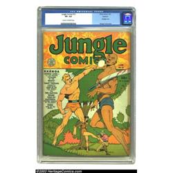 Jungle Comics #13 Rockford pedigree (Fiction House, 1941) CGC VF+ 8.5 Cream to off-white pages....