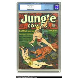 Jungle Comics #20 (Fiction House, 1941) CGC VF- 7.5 Cream to off-white pages....