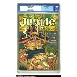 Jungle Comics #25 Rockford pedigree (Fiction House, 1942) CGC FN/VF 7.0 Cream to off-white pages....