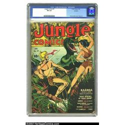 Jungle Comics #37 Rockford pedigree (Fiction House, 1943) CGC FN 6.0 Cream to off-white pages....