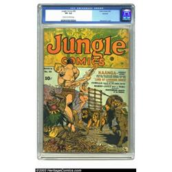 Jungle Comics #39 Rockford pedigree (Fiction House, 1943) CGC VF+ 8.5 Cream to off-white pages....