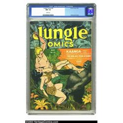 Jungle Comics #41 (Fiction House, 1943) CGC NM- 9.2 White pages. Dan Zolnerowich was famous for h...