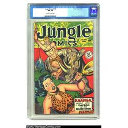 Jungle Comics #109 (Fiction House, 1949) CGC NM 9.4 Off-white to white pages. This issue of <B>Ju...