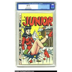Junior #11 (Fox Features Syndicate, 1948) CGC NM+ 9.6 Off-white to white pages....
