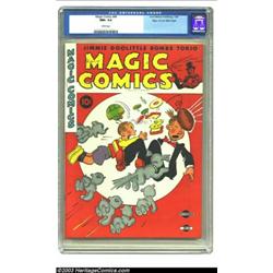 Magic Comics #40 Mile High pedigree (David McKay Publications, 1942) CGC NM+ 9.6 White pages....
