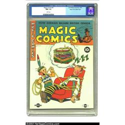 Magic Comics #41 Mile High pedigree (David McKay Publications, 1942) CGC NM+ 9.6 White pages....