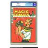 Image 1 : Magic Comics #42 Mile High pedigree (David McKay Publications, 1943) CGC NM 9.4 White pages....