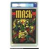 Image 1 : Mask Comics #1 (Rural Home, 1945) CGC VF- 7.5 Off-white pages....