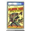 Image 1 : Plastic Man #1 (Quality, 1943) CGC FN+ 6.5 Cream to off-white pages. Jack Cole's rubbery superher...