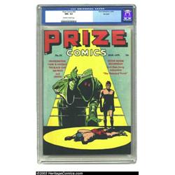 Prize Comics #58 Big Apple pedigree (Prize, 1946) CGC NM+ 9.6 Off-white to white pages....