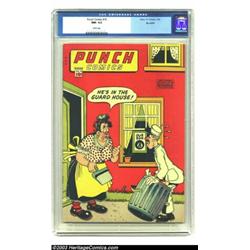 Punch Comics #16 Big Apple pedigree (Chesler, 1946) CGC NM- 9.2 White pages. Chesler books are <I...