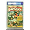 Image 1 : Rangers Comics #4 (Fiction House, 1942) CGC VF+ 8.5 White pages....
