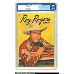 Roy Rogers Comics #1 (Dell, 1948) CGC NM- 9.2 Off-white to white pages....
