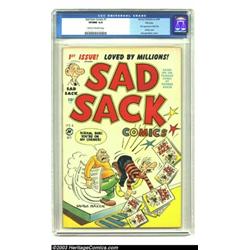 Sad Sack Comics #1 File Copy (Harvey, 1949) CGC VF/NM 9.0 Cream to off-white pages....