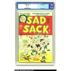 Sad Sack Comics #3 File Copy (Harvey, 1950) CGC NM+ 9.6 Off-white pages....