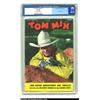 Image 1 : Tom Mix Western #1 (Fawcett, 1948) CGC VF 8.0 Off-white to white pages....