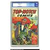 Image 1 : Top-Notch Comics #3 Larson pedigree (MLJ, 1940) CGC VF/NM 9.0 White pages....