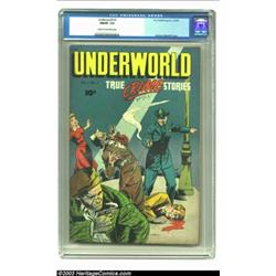 Underworld #1 (D.S. Publishing, 1948) CGC FN/VF 7.0 Cream to off-white pages....