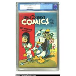 Walt Disney's Comics and Stories #31 (Dell, 1943) CGC VF- 7.5 Cream to off-white pages....