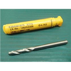 New Kennametal Solid Carbide Drill, K284A01875 K715