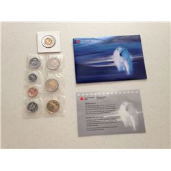 Scarce 1999 Polar Bear Proof-Like Set plus 1999 Nunavut $2 Coin