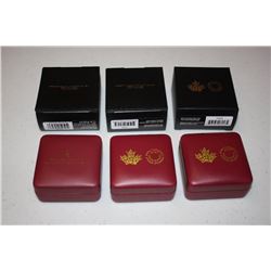 3 empty box for $20 coins