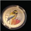 Image 2 : 2012 25-Cent Coloured Coin Evening Grosbeak
