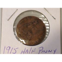 1915 Half Penny