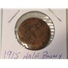 Image 1 : 1915 Half Penny