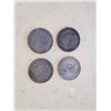 1872 - 1896 - 1900 - 1912 -Newfoundland Silver 20-Cents