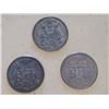 3x Silver 50-Cents