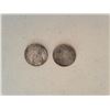 Image 2 : 2x1965 Silver Canadian Dollar