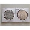 Image 1 : 2 X Silver Dollar 1963-1964