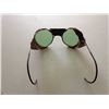 Image 4 : WWII Airplane Shooter Green Glass Sunglasses with side