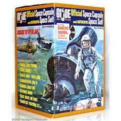 GI Joe - First Issue Space Capsule w/Record in Box (Hasbro, 1966)....