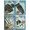 Image 1 : GI Joe - Complete Set of All 4 Scuba Accessory Cards (1960s)....