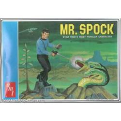 Star Trek Model Kit, "Mr. Spock" (AMT, 1968). The side of the box says it best: "Plastic model ki...