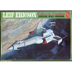 Leif Ericson Model Kit, "Galactic Cruiser" (AMT, 1967). From AMT's "Space Cadet" series comes thi...