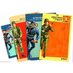 GI Joe - Hand-Painted Accessory Cards, Group of 4 (1964). Here is a fascinating lot of four hand-...