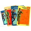Image 1 : GI Joe - Hand-Painted Accessory Cards, Group of 4 (1964). Here is a fascinating lot of four hand-...