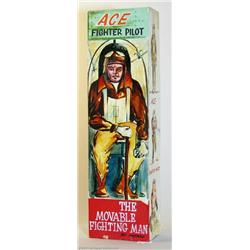GI Joe - Original "Ace Fighter Pilot" Hand-Painted Prototype Box (Hasbro, 1964). Before the name...