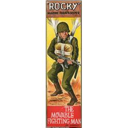GI Joe - Original "Rocky Marine" Hand-Painted Prototype Box (Hasbro, 1964). <I>Semper fi -- the s...