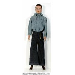 GI Joe - Prototype Navy Standard Figure with Modified Male Doll (Hasbro, 1964). An early test for...